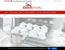 Tablet Screenshot of basepizzasrl.it